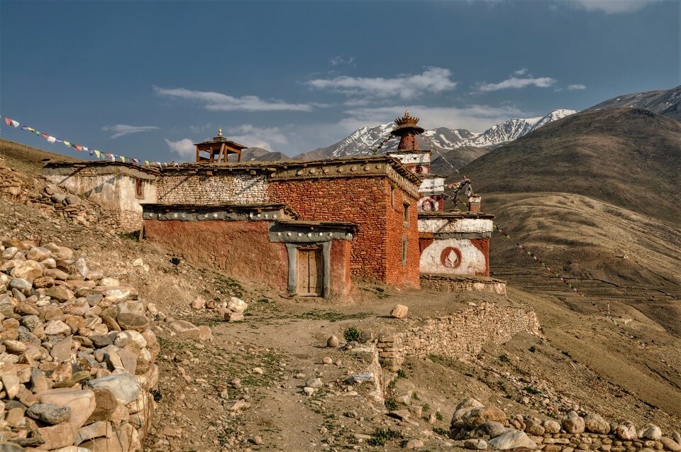 Upper Dolpo trek – Boeddhistisch klooster onderweg